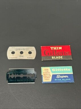 Rare vintage Gillette Safety Razor Blades